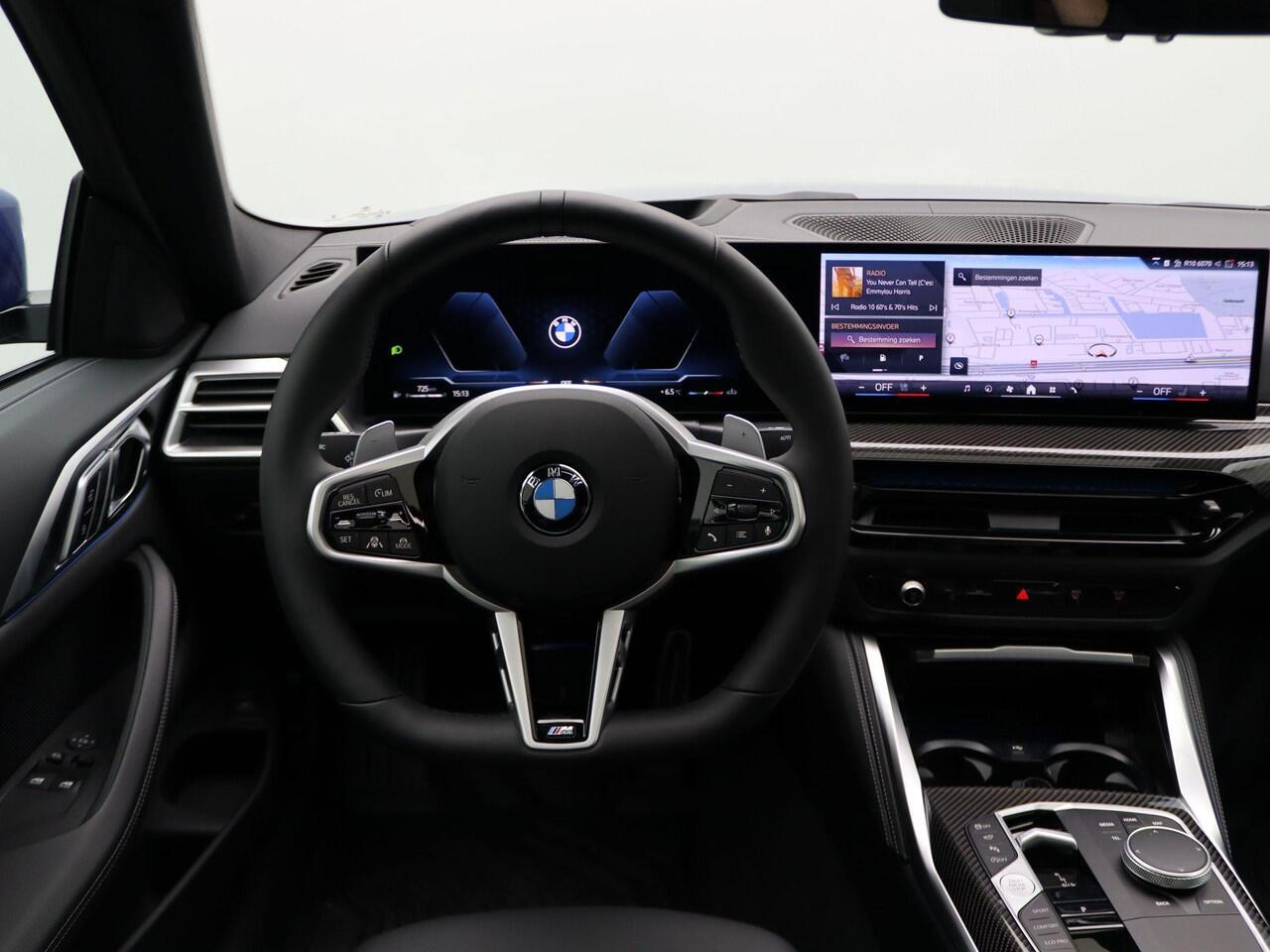 BMW 4-SERIE Coupé 420i | M Sportpakket Pro | Innovation Pack | Comfort Pack | Schuifdak | Comfort Access | Driving Assistant Professional | DAB | HiFi| 19'' | Ekris Selection