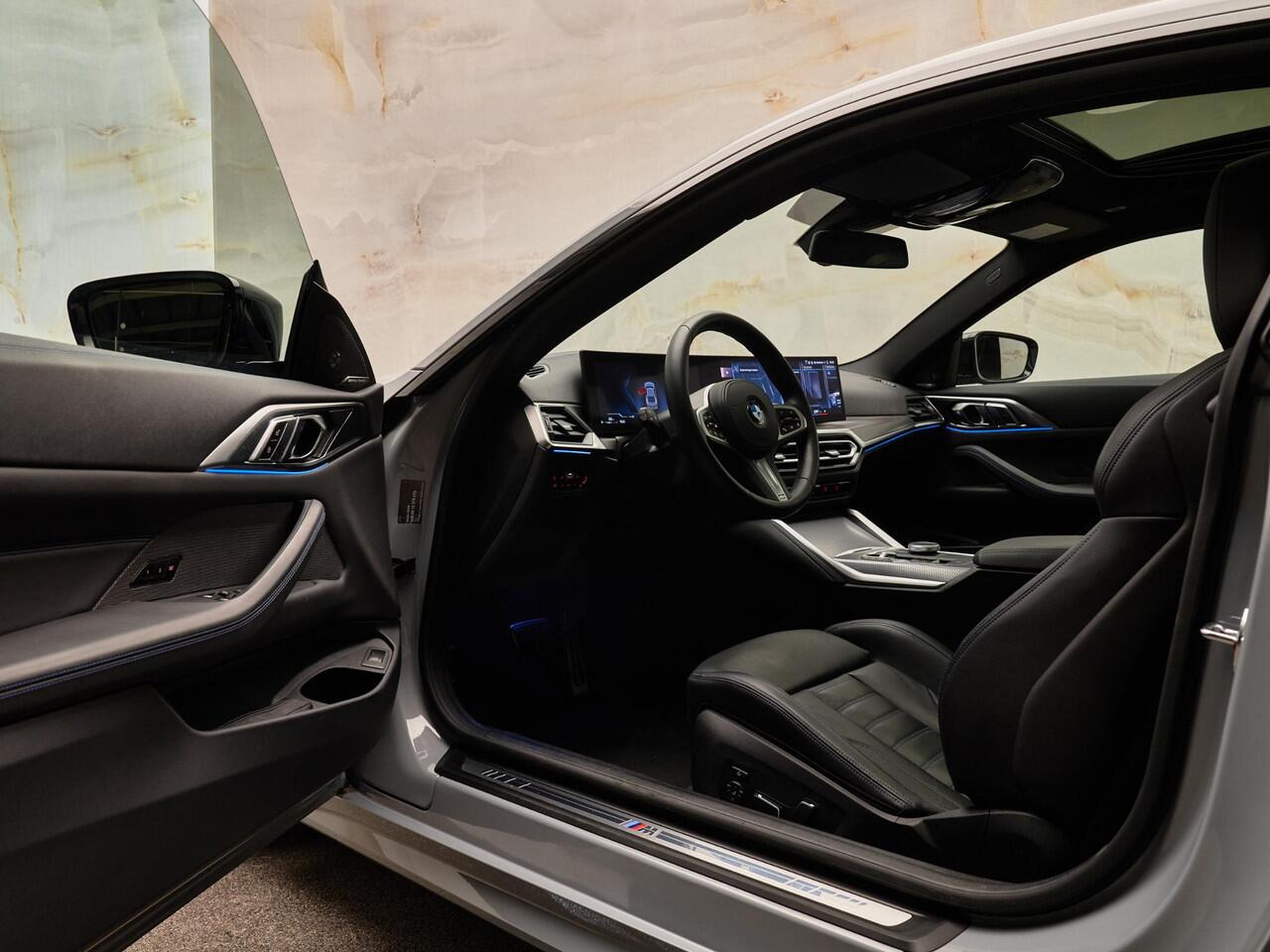 BMW 4-SERIE Coupé 420i M Sport, M Stoelen, schuifdak, H/K, Laser-LED, ACC, 19'', privacy