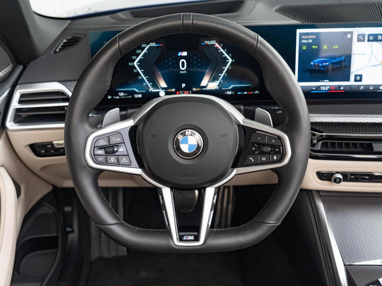 BMW 4-SERIE Cabrio 420i | M Sportpakket Pro | Innovation Pack | Verwarmd Stuurwiel | Stoelverwarming | Harman Kardon | Air Collar