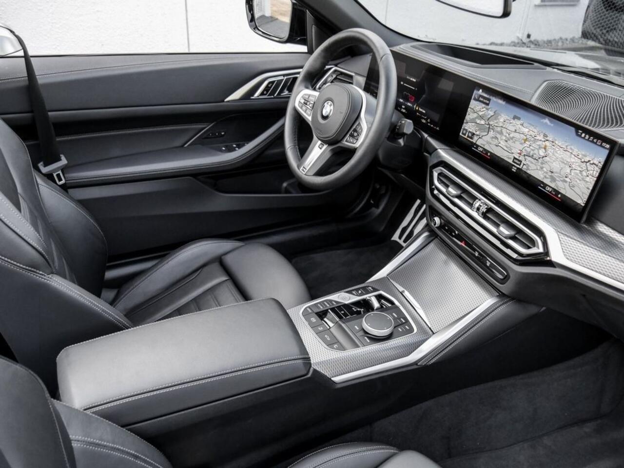 BMW 4-SERIE Cabrio 430i M-Sport ACC HEAD-UP LIVE COCKPIT SPORTSTOELEN STOELVERWARMING STUURVERWARMING