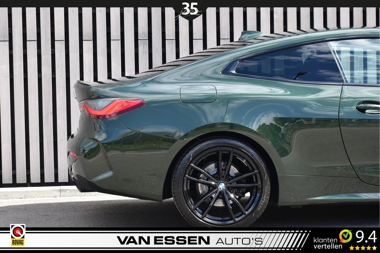BMW 4-SERIE Coupé 420i High Executive M-Sport Laser Stuurverw. Sportzetels H&K Memory Uniek!