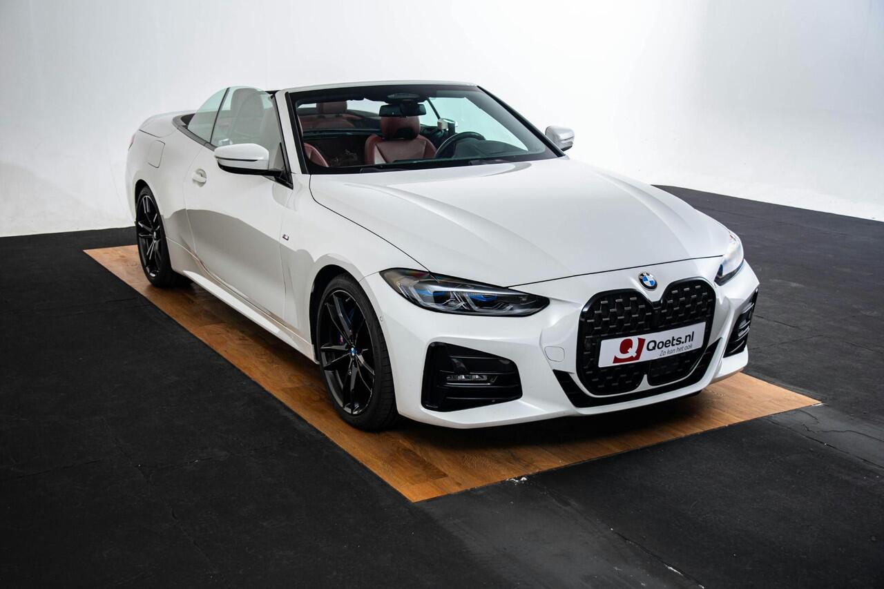 BMW 4-SERIE Cabrio 430i High Executive M Sport - Elektrisch verwarmde voorstoelen - Windscherm - Air collar - Comfort Access - Driving Assistant Professional - Active Guard Plus - Head up - Harman Kardon -