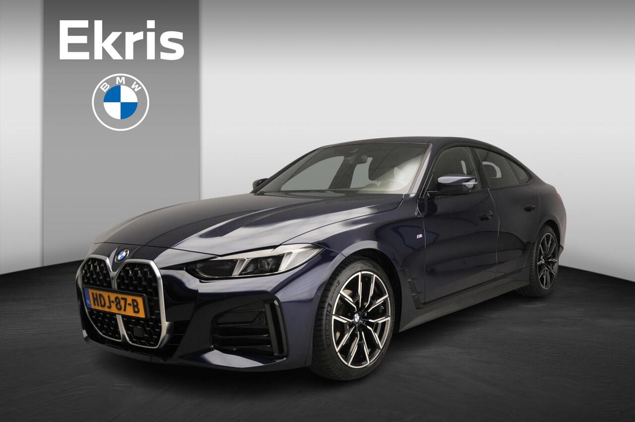 BMW 4-SERIE Gran Coupe 420i | M-Sportpakket | LED | Leder | HUD | Sportstoelen | Stoelverwarming | DAB | Harman-kardon sound | Alu 19 inch