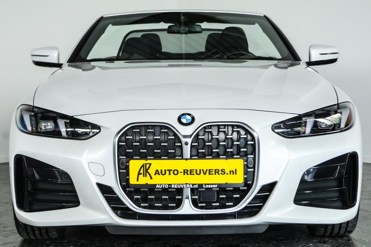 BMW 4-SERIE Cabrio 430i xDrive M-Sport / Opendak / Harman Kardon / ACC / HUD / Nekverwarming / 3D view / CarPlay