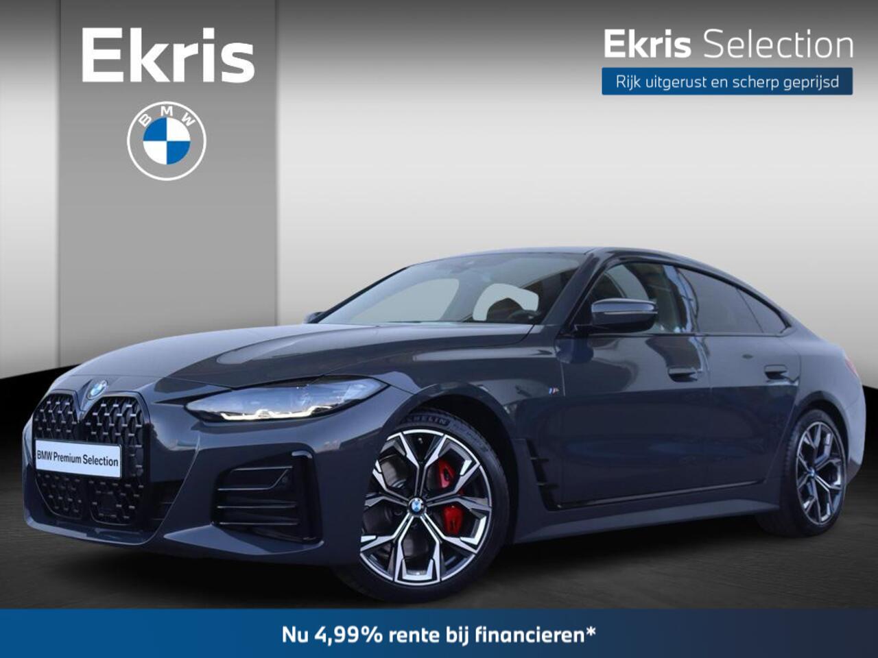 BMW 4-SERIE Gran Coupé 420i High Executive/ M Sportpakket Pro/ Business Edition Plus/ Safety Pack/ Active Guard Plus/ Active Cruise Control | Ekris Selection