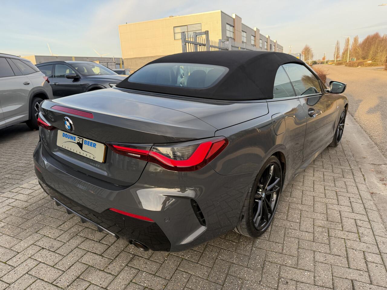 BMW 4-SERIE Cabrio 420i M-sport Trekhaak | Laser | Memory | Stoelventilatie | HUD | Keyless
