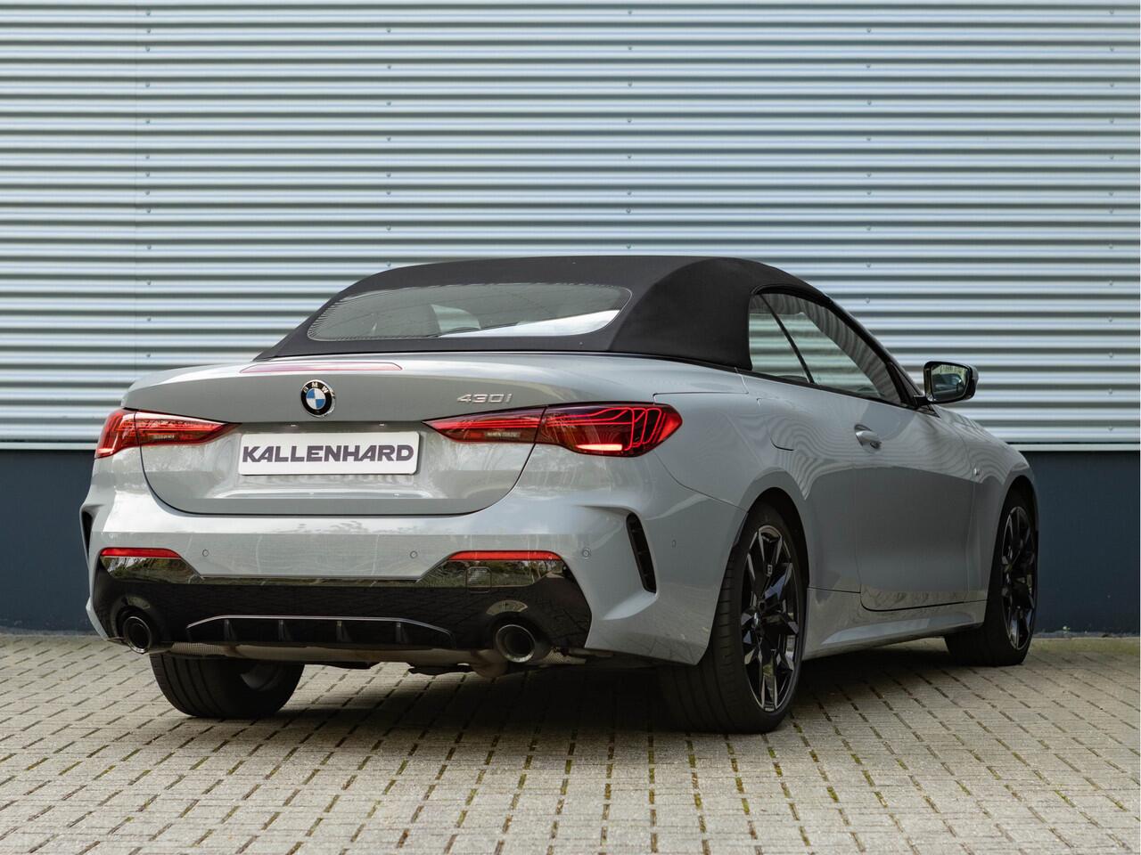 BMW 4-SERIE Cabrio 430i xDrive M-Sport Pro - Widescreen - Camera - Hifi - Stoelverwarming