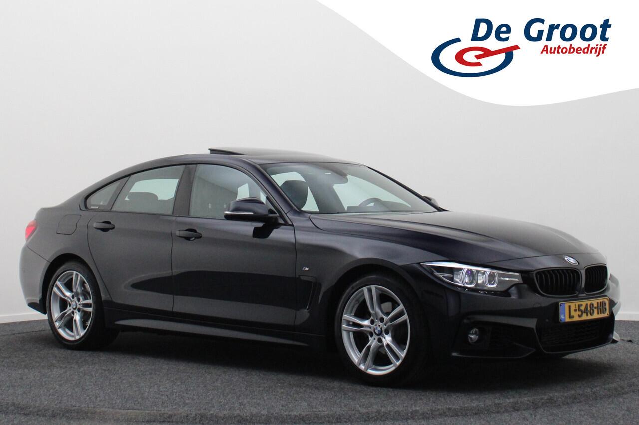 BMW 4-SERIE Gran Coupé 418i Executive Edition M Sport Leer, Schuif-/Kanteldak, Head-Up, Camera, Navigatie, PDC