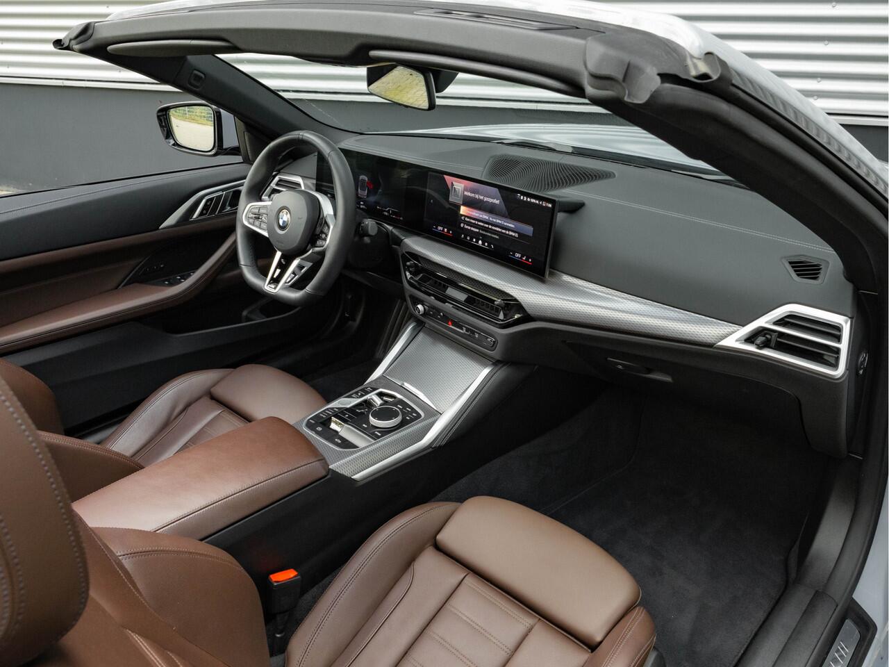 BMW 4-SERIE Cabrio 430i xDrive M-Sport Pro - Widescreen - Camera - Hifi - Stoelverwarming