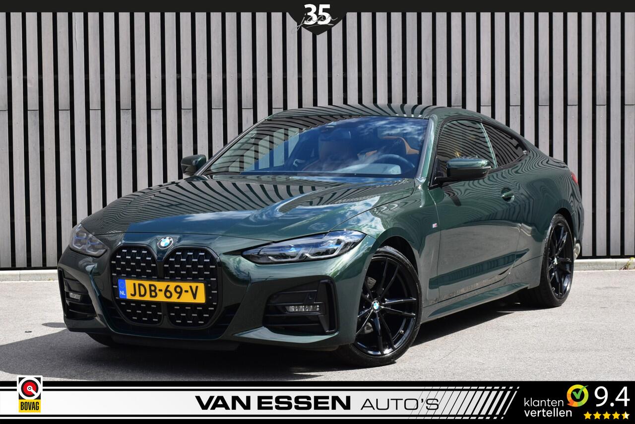 BMW 4-SERIE Coupé 420i High Executive M-Sport Laser Stuurverw. Sportzetels H&K Memory Uniek!