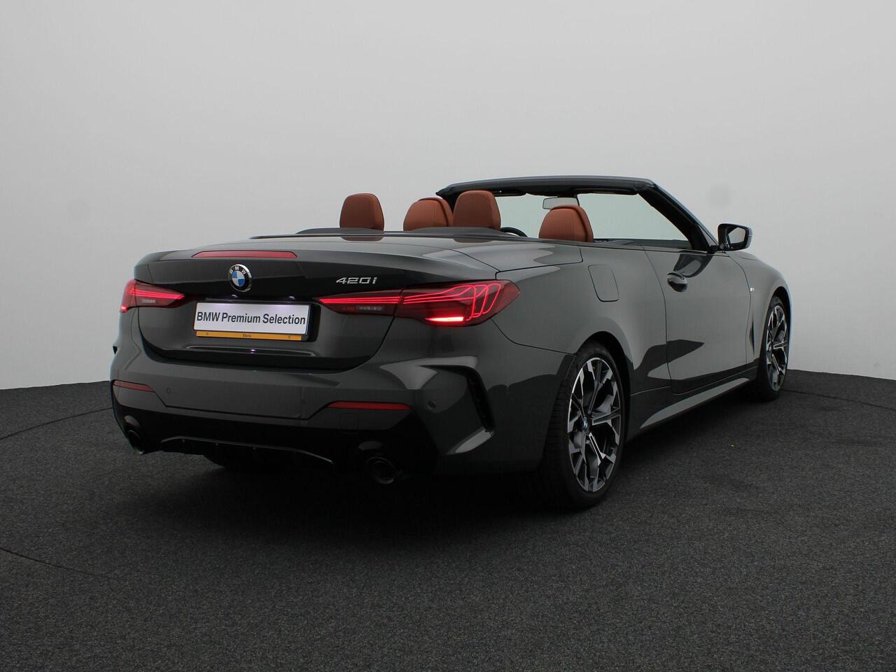 BMW 4-SERIE Cabrio 420i M Sportpakket Pro | Harman Kardon | Widescreen Display | 19"