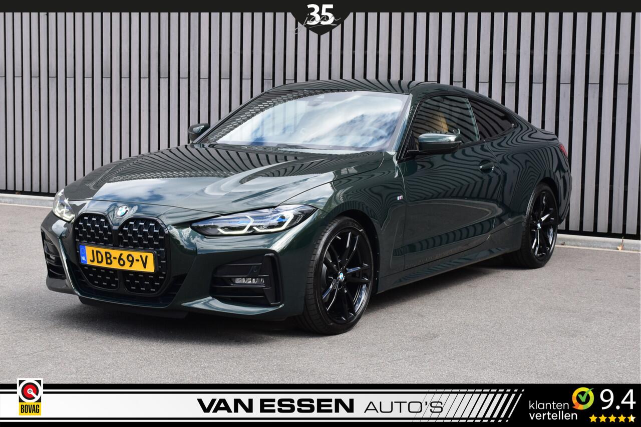 BMW 4-SERIE Coupé 420i High Executive M-Sport Laser Stuurverw. Sportzetels H&K Memory Uniek!