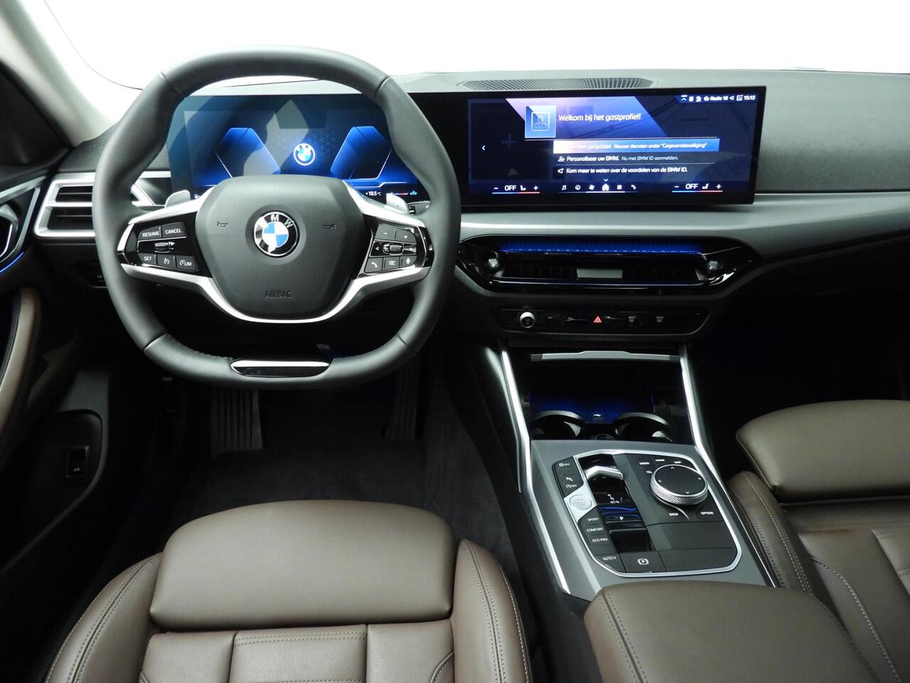 BMW 4-SERIE Gran Coupé 420i | LED | Leder | Navigatie | Sportstoelen | Stoelverwarming | Keyles go | DAB | Alu 20 inch