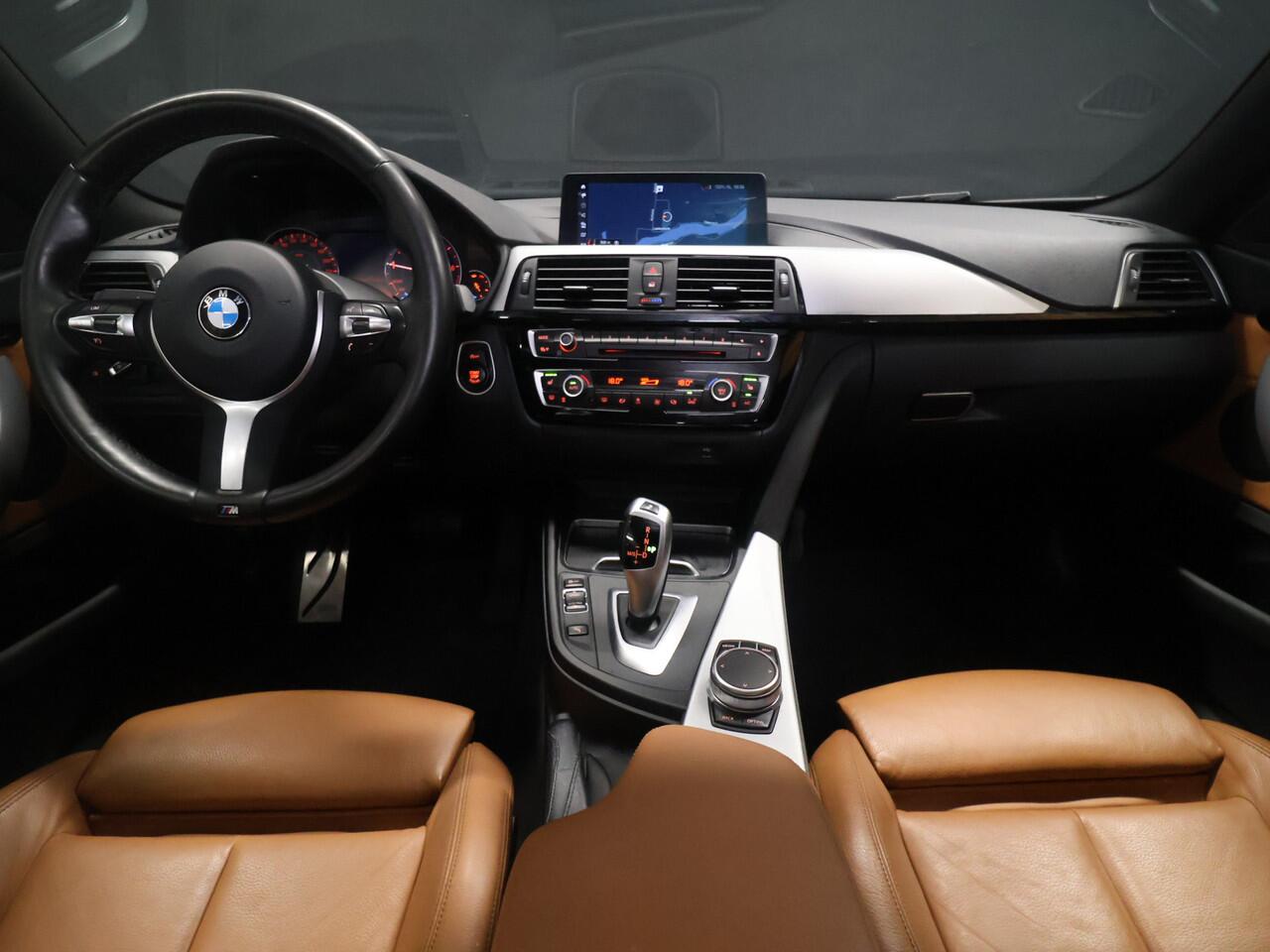 BMW 4-SERIE Gran Coupé 418i M Sport [HEAD-UP, SCHUIFKANTELDAK, ELEKTRISCHE STOELEN, CAMERA, PDC 360, STOELVERWARMING, BLUETOOTH TELEFOON, M-PAKKET, NIEUWSTAAT]