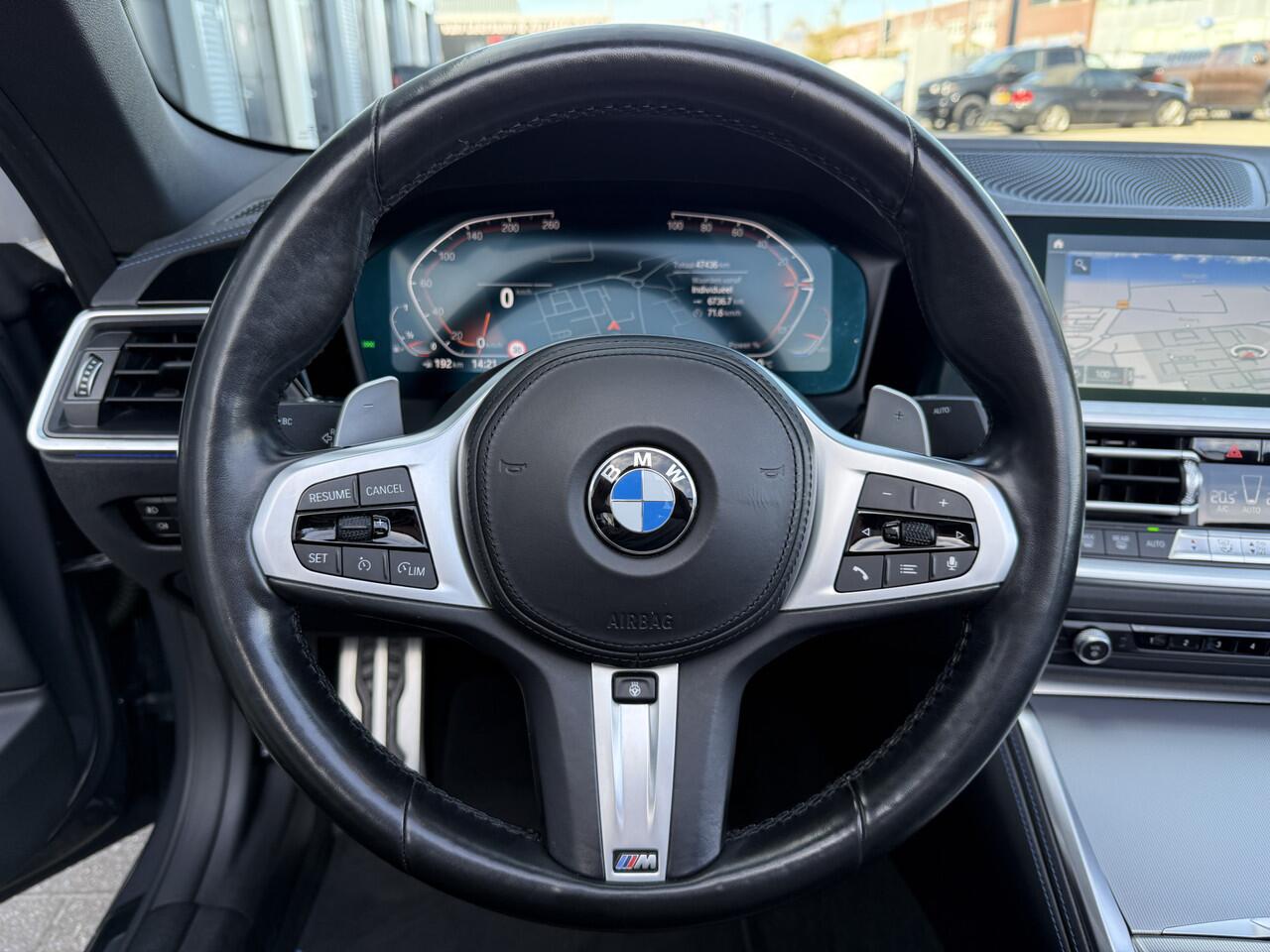 BMW 4-SERIE Cabrio 420i M-Sport Dravit Grijs/Nekverwarmer/camera/20inch