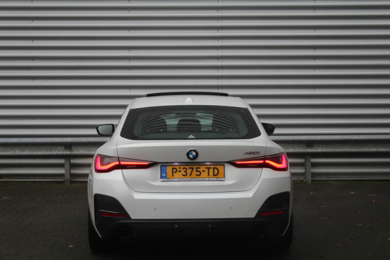 BMW 4-SERIE Gran Coupé 420i 184pk Business Edition Plus M Sportpakket Automaat BTW NL-Auto NAP Clima Cruise Navi Camera Schuif-kanteldak 17"LMV Leder El. Klep
