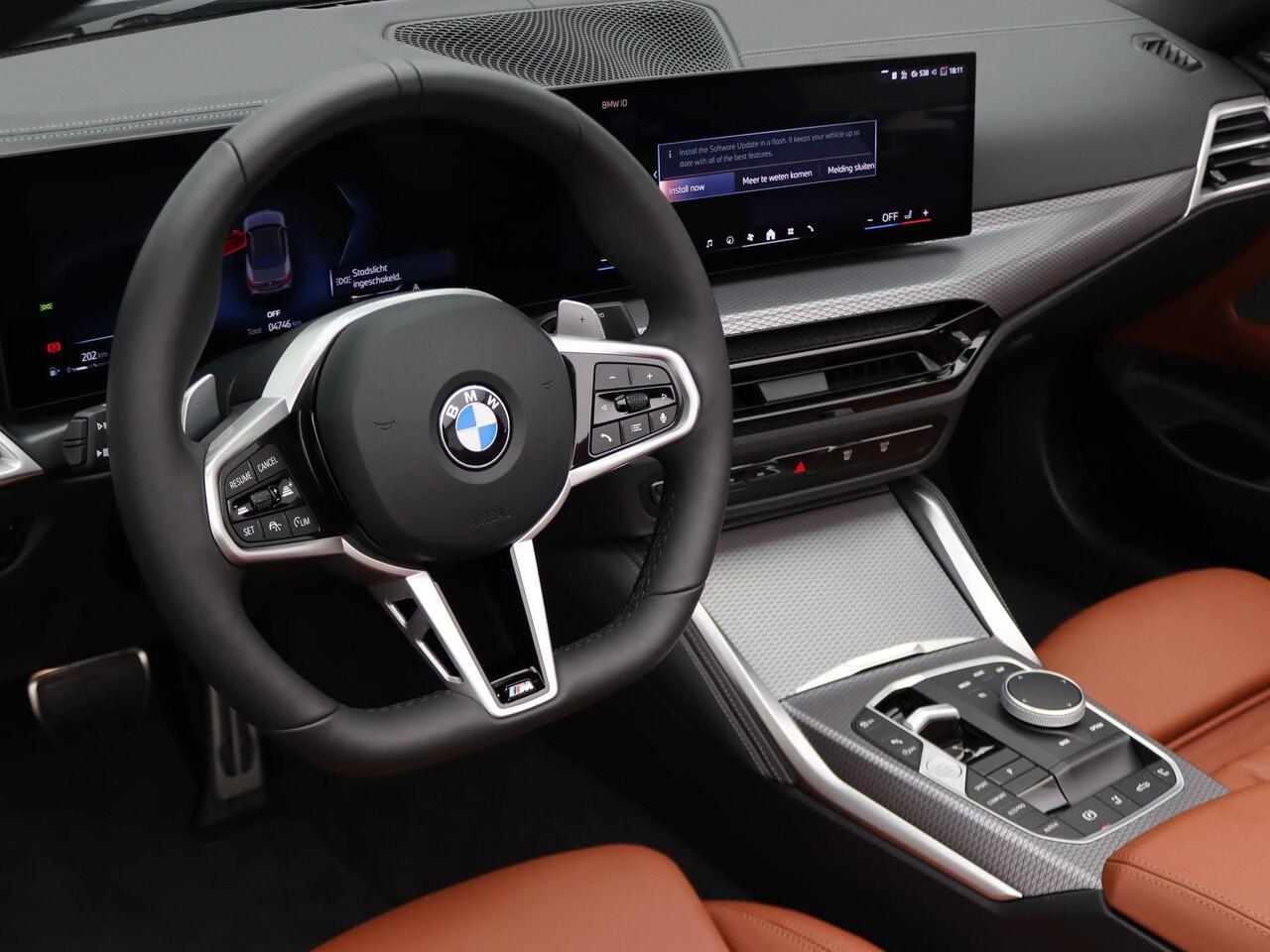 BMW 4-SERIE Cabrio 420i M Sportpakket Pro | Harman Kardon | Widescreen Display | 19"