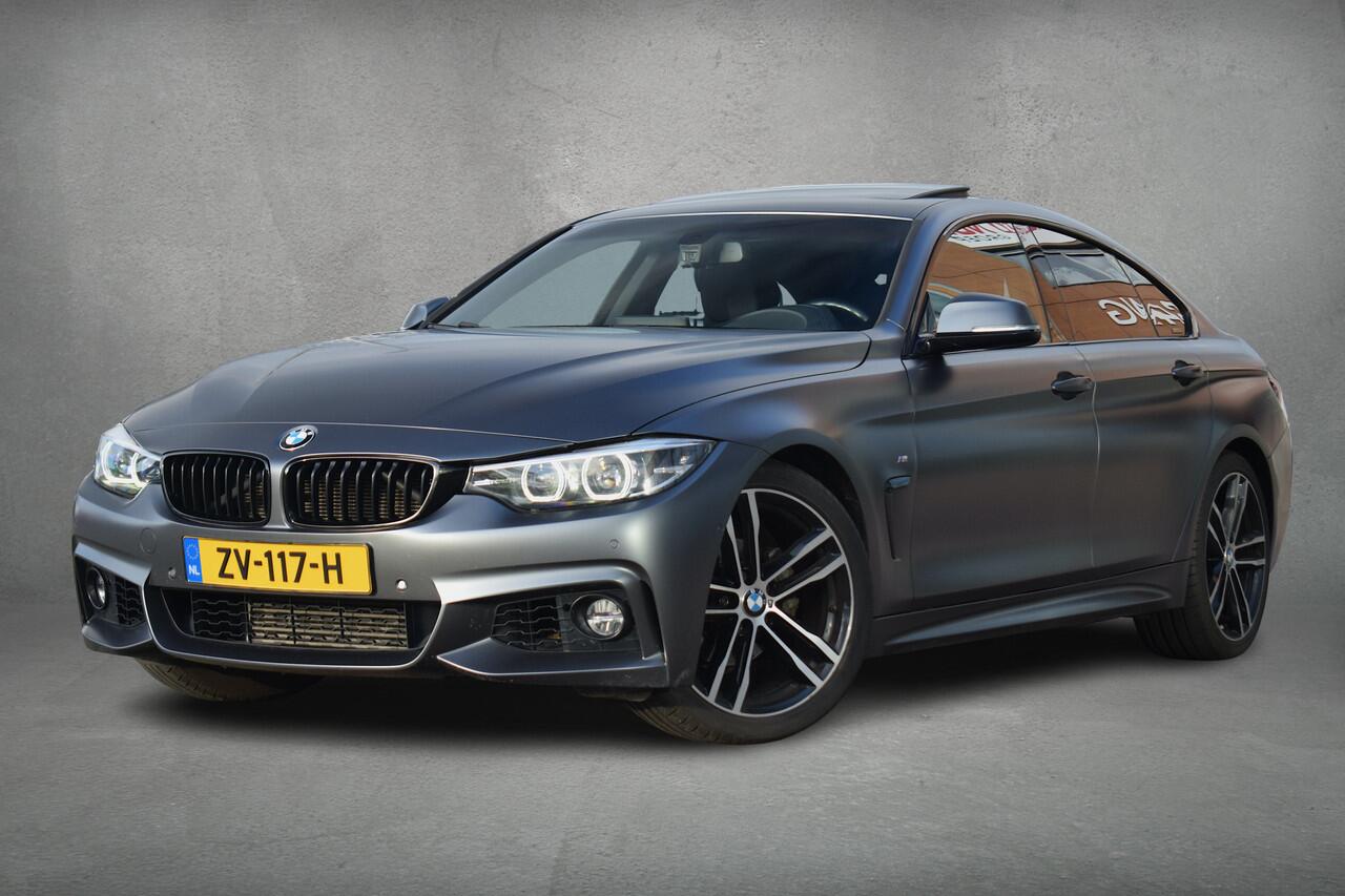 BMW 4-SERIE Gran Coupé 418i High Executive | M-Sport | CarPlay | Schuifdak | Leer | Stoelverw.