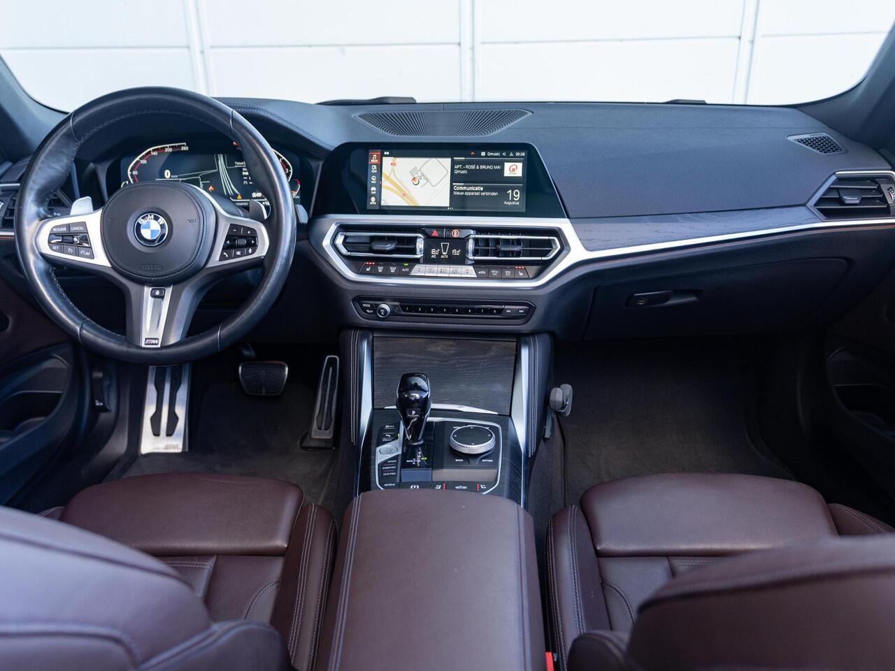BMW 4-SERIE Cabrio 420i | M Sport | Innovationspakket | Nekverwarming | Verwarmd Stuurwiel | Stoelverwarming | Comfort Access | 18'' | Achteruitrijcamera | Trekhaak