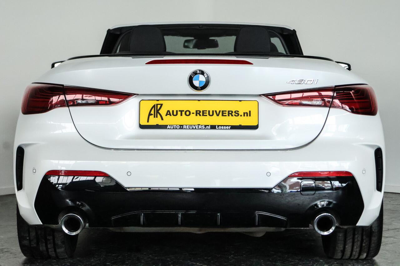 BMW 4-SERIE Cabrio 430i xDrive M-Sport / Opendak / Harman Kardon / ACC / HUD / Nekverwarming / 3D view / CarPlay