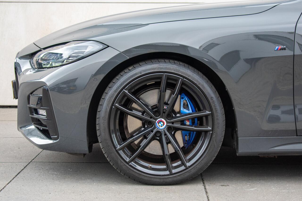 BMW 4-SERIE Cabrio 430i High Executive M-Sport H&K-19"- Keyless-Nekverw.-Trekhaak-Stuur/Stoelverw-Dravitegrau