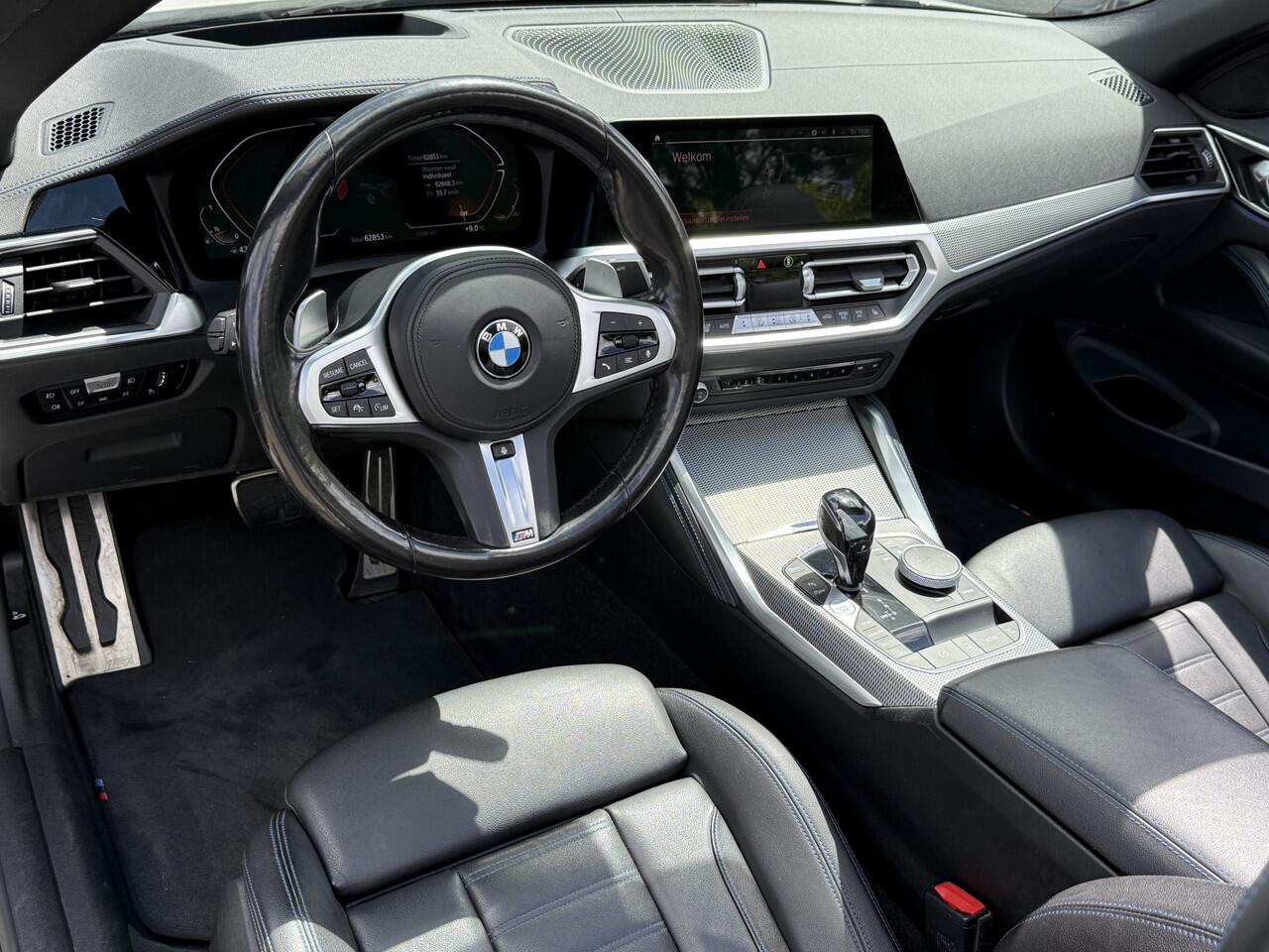 BMW 4-SERIE Cabrio 420i | High Exe | M-Sport | Stuur | Stoelverw. | ACC | Head-Up | Shadow Line