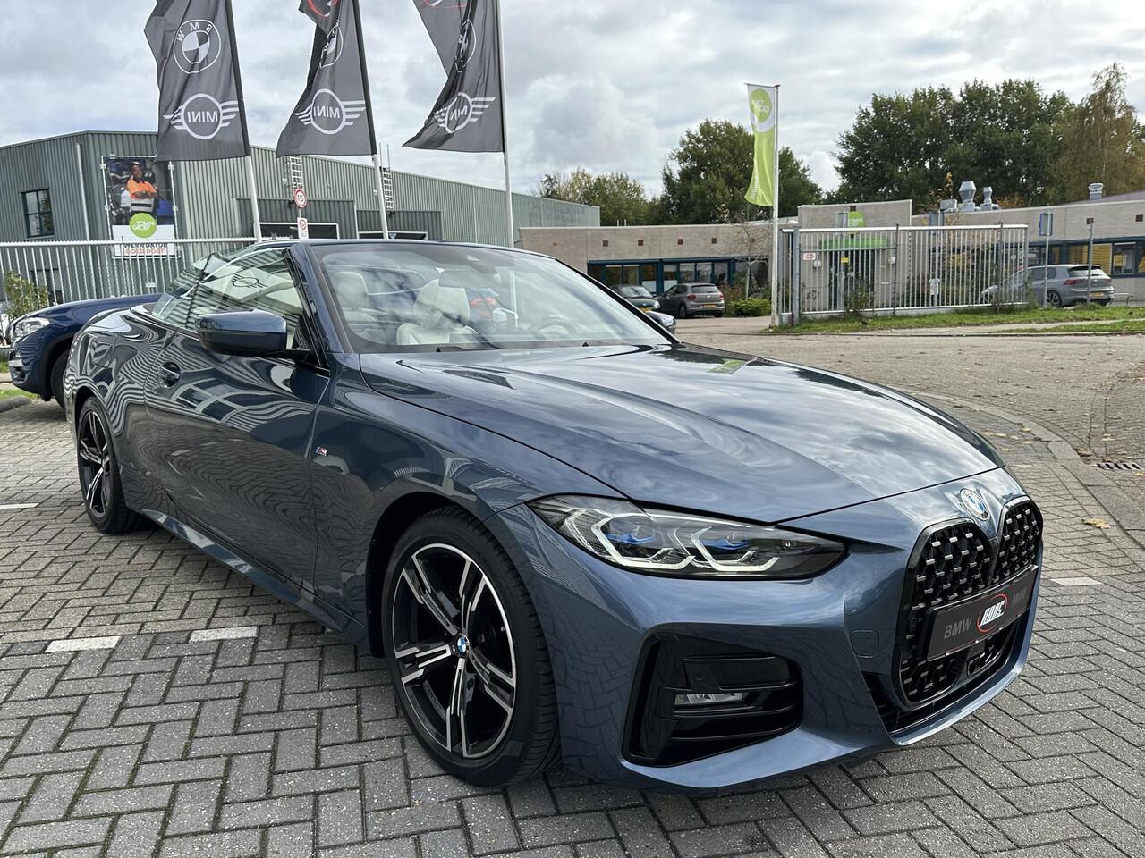 BMW 4-SERIE Cabrio 420i High Executive M-Sport | Laser | Curved | Head up | Keyless entry&go