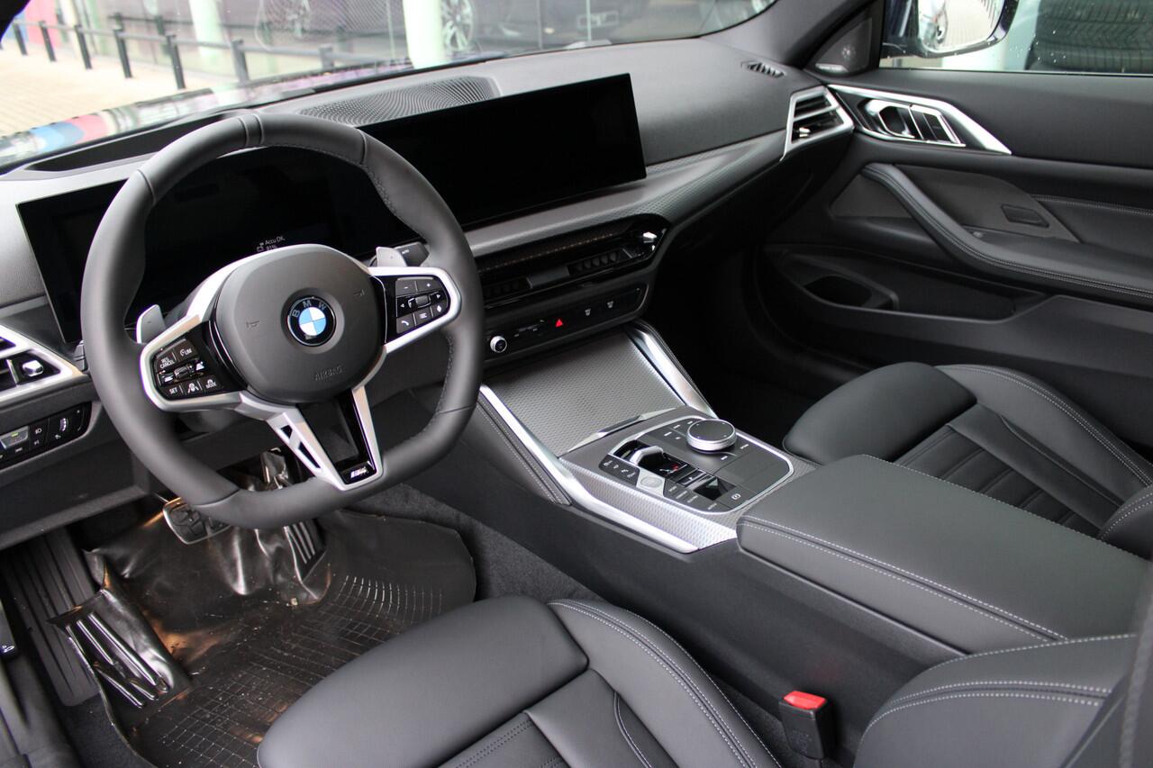 BMW 4-SERIE Coupé 420i High Executive M Sport Automaat / Schuif-kanteldak / Parking Assistant Plus / Comfort Access / M Sportonderstel / Live Cockpit Professional