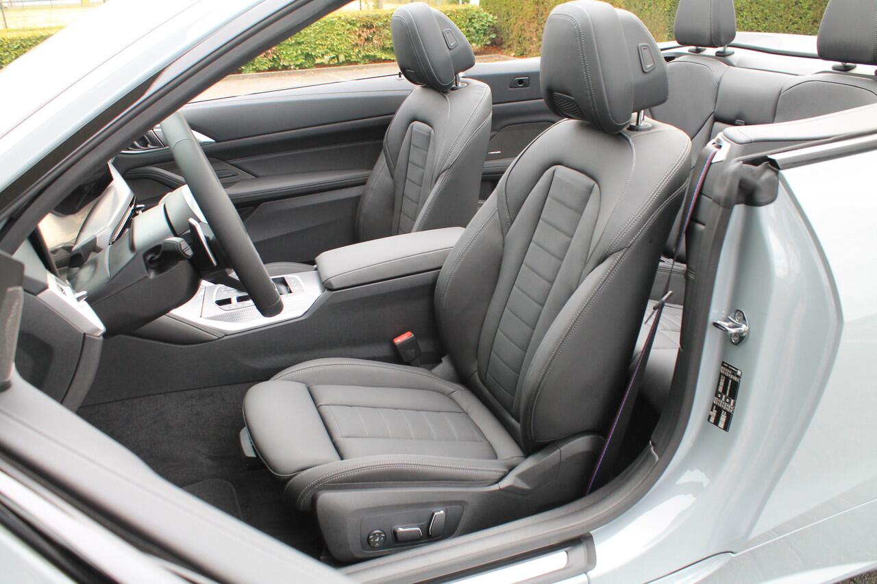 BMW 4-SERIE Cabrio 420i High Executive M Sport Automaat / Air Collar / Parking Assistant Plus / Comfort Access / Stuurverwarming / M Sportonderstel / Live Cockpit Professional