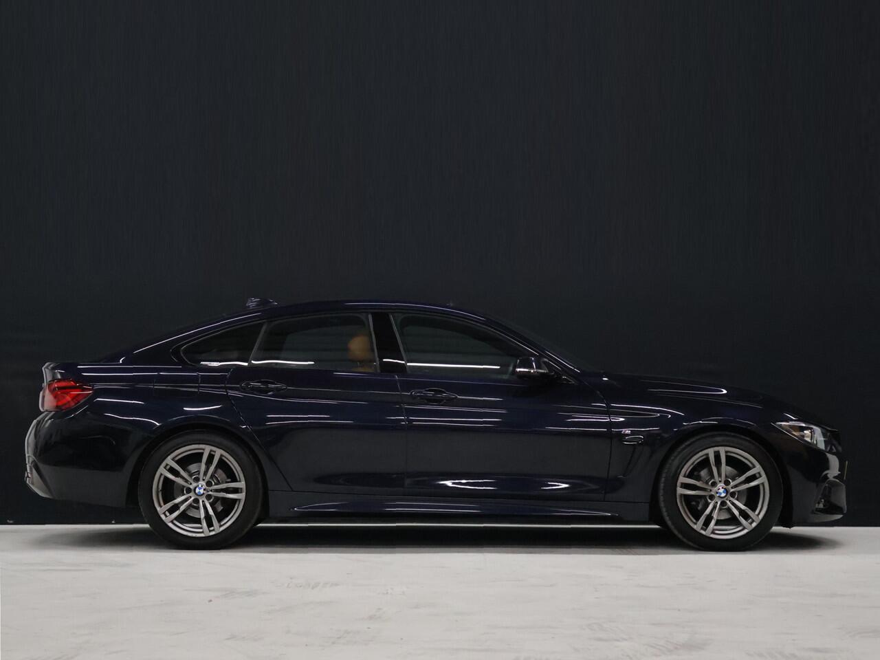 BMW 4-SERIE Gran Coupé 418i M Sport [HEAD-UP, SCHUIFKANTELDAK, ELEKTRISCHE STOELEN, CAMERA, PDC 360, STOELVERWARMING, BLUETOOTH TELEFOON, M-PAKKET, NIEUWSTAAT]