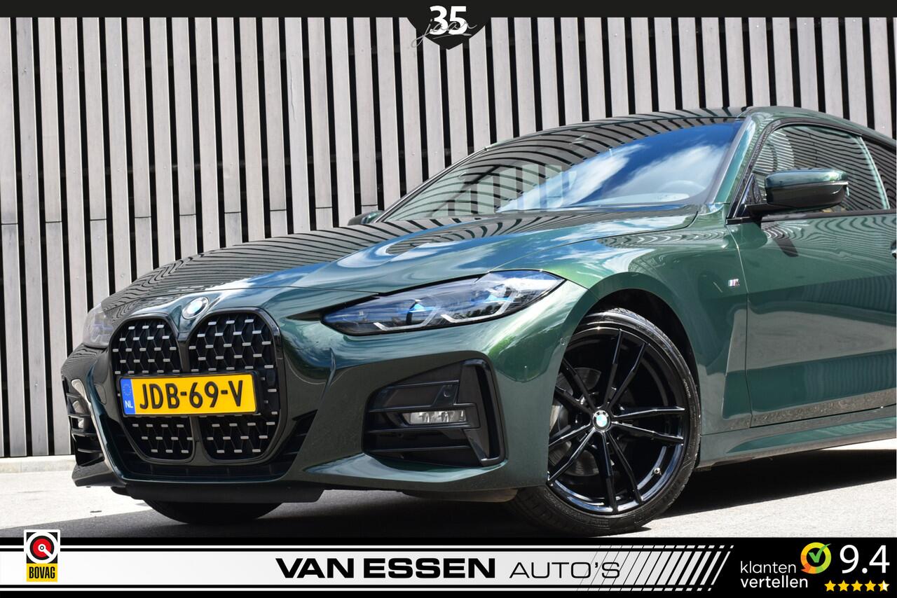 BMW 4-SERIE Coupé 420i High Executive M-Sport Laser Stuurverw. Sportzetels H&K Memory Uniek!