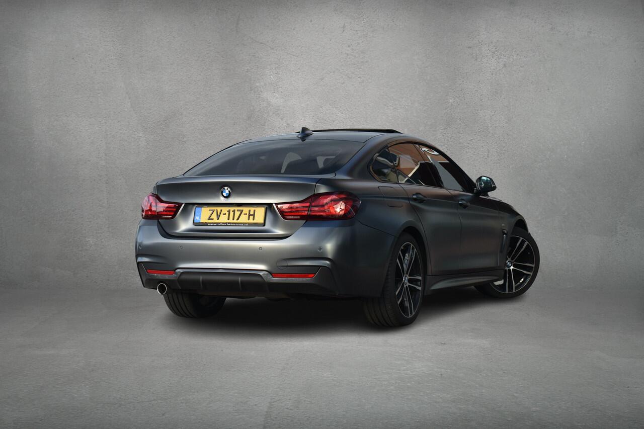 BMW 4-SERIE Gran Coupé 418i High Executive | M-Sport | CarPlay | Schuifdak | Leer | Stoelverw.