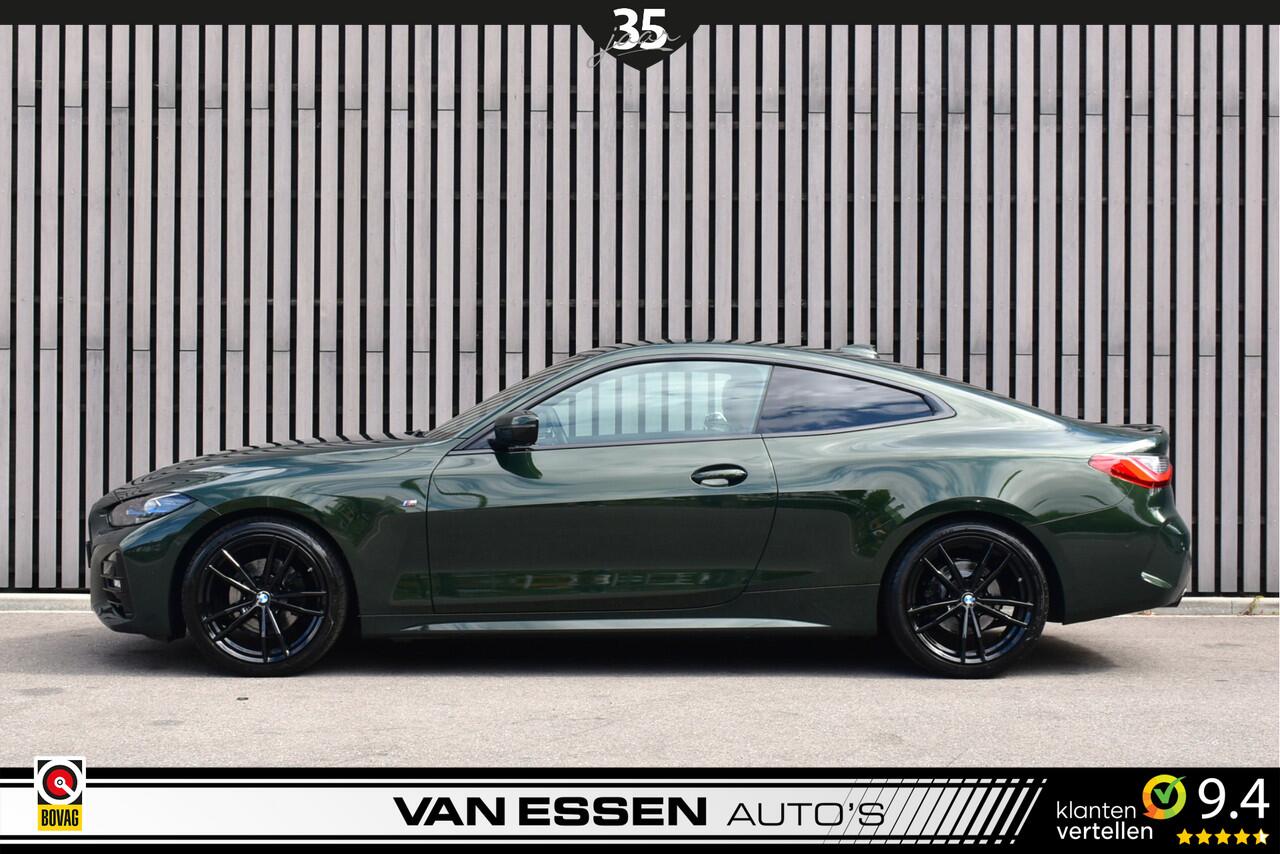 BMW 4-SERIE Coupé 420i High Executive M-Sport Laser Stuurverw. Sportzetels H&K Memory Uniek!
