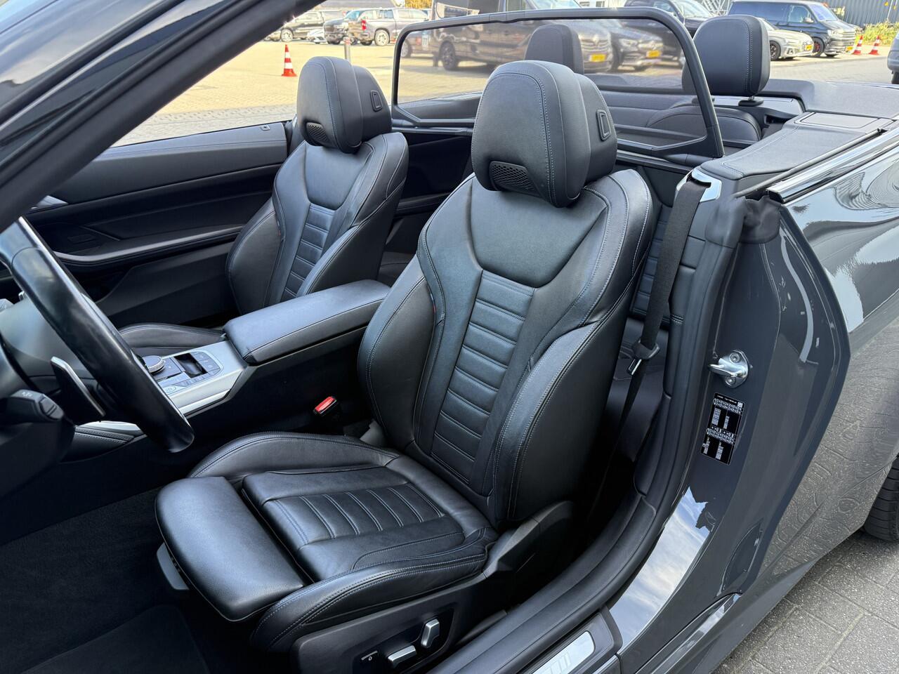 BMW 4-SERIE Cabrio 420i M-Sport Dravit Grijs/Nekverwarmer/camera/20inch