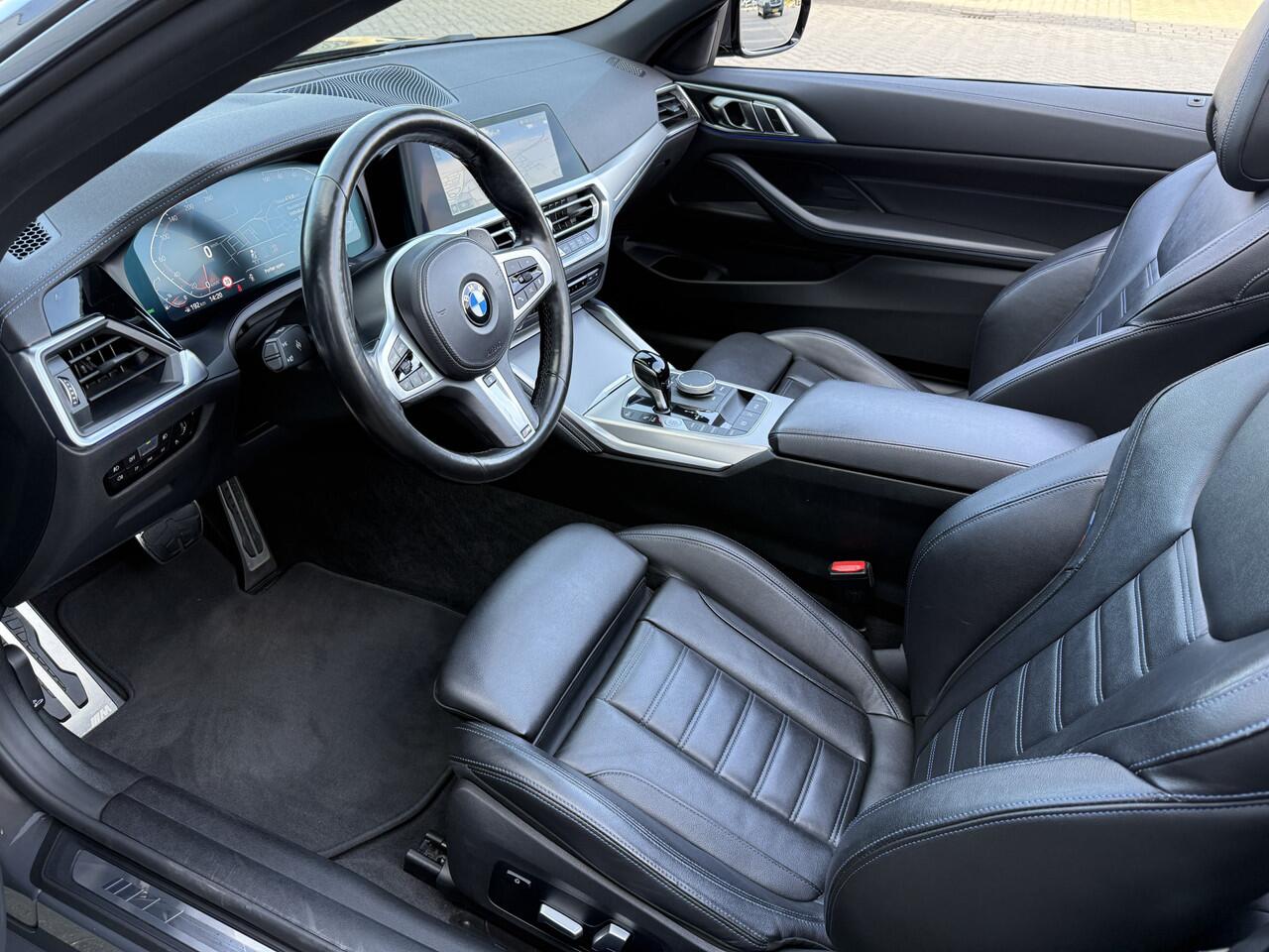 BMW 4-SERIE Cabrio 420i M-Sport Dravit Grijs/Nekverwarmer/camera/20inch