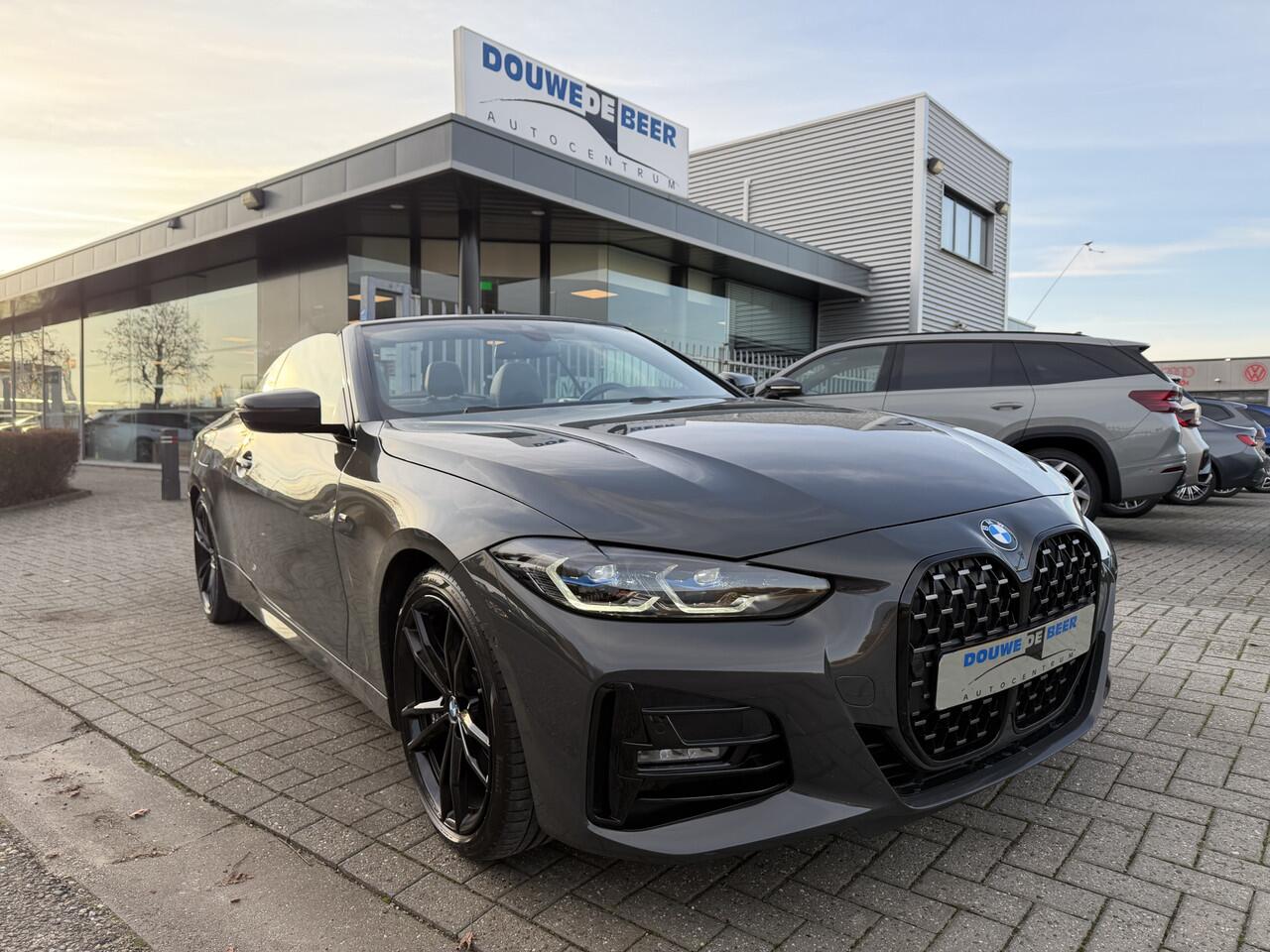 BMW 4-SERIE Cabrio 420i M-sport Trekhaak | Laser | Memory | Stoelventilatie | HUD | Keyless