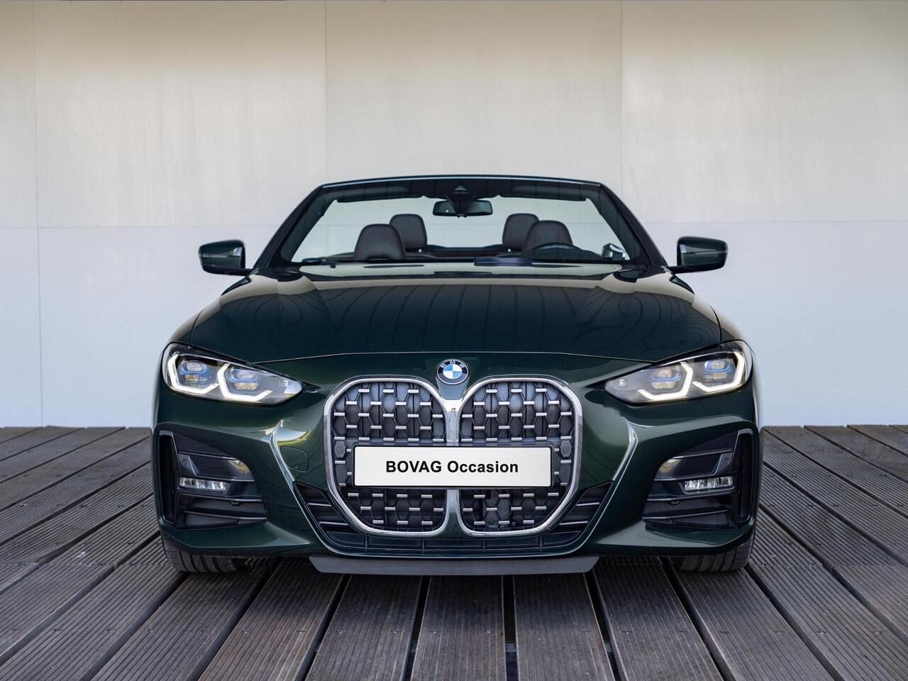 BMW 4-SERIE Cabrio 420i | M Sport | Innovationspakket | Nekverwarming | Verwarmd Stuurwiel | Stoelverwarming | Comfort Access | 18'' | Achteruitrijcamera | Trekhaak