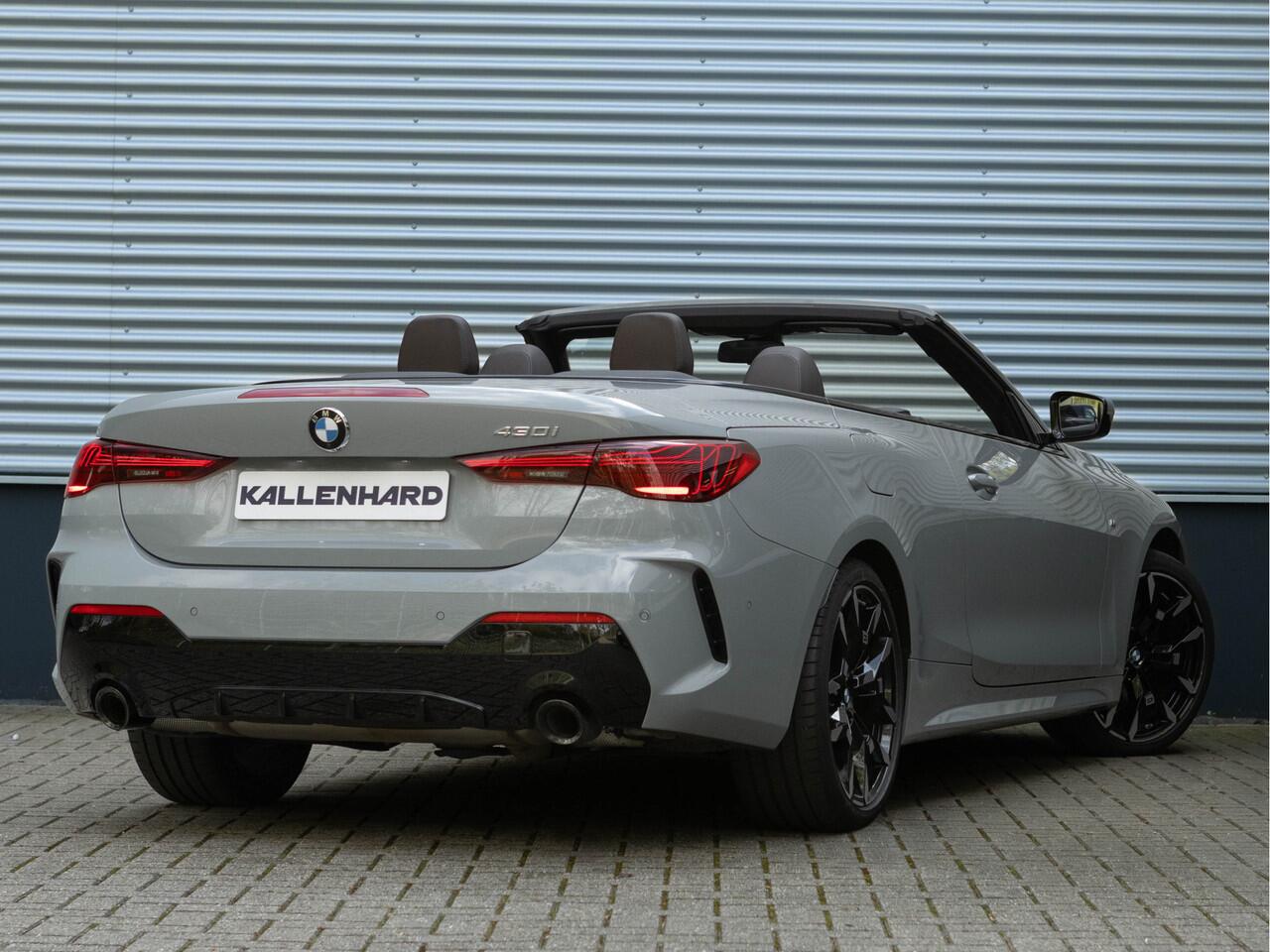 BMW 4-SERIE Cabrio 430i xDrive M-Sport Pro - Widescreen - Camera - Hifi - Stoelverwarming