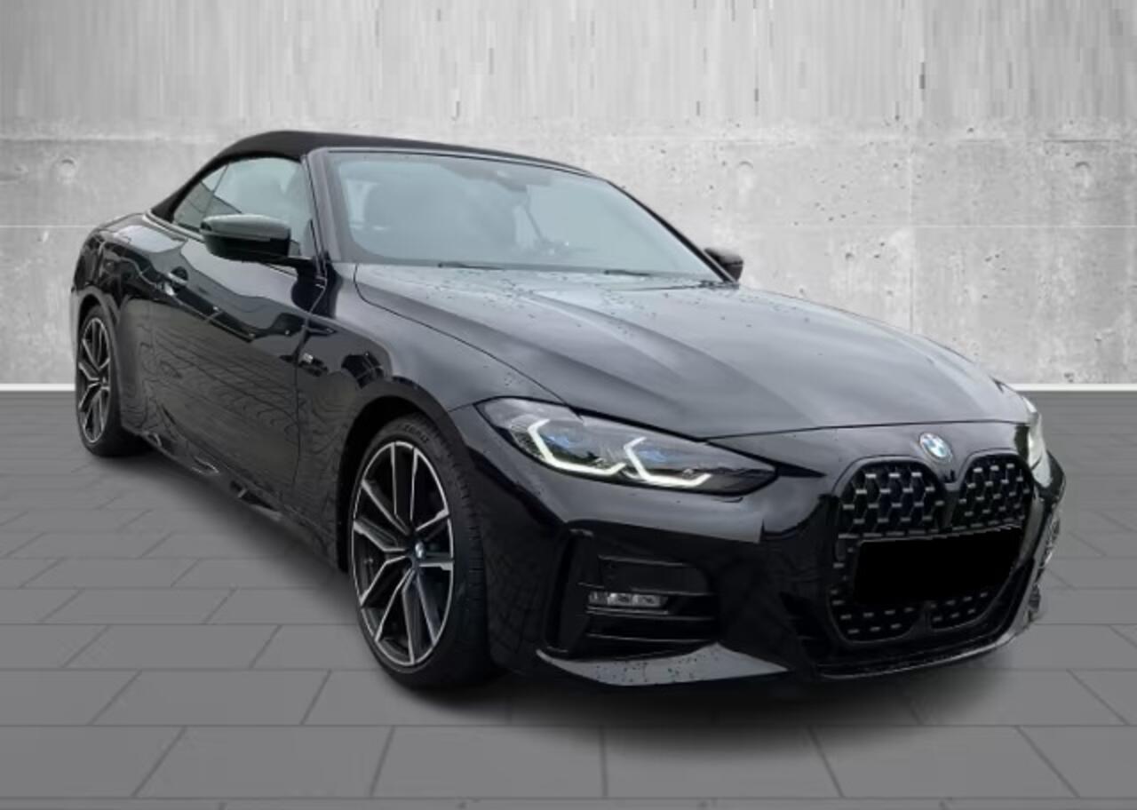 BMW 4-SERIE Cabrio 420i M-Sport Trekhaak Navi Camera LED Keyless Stuur en Stoel verwarming