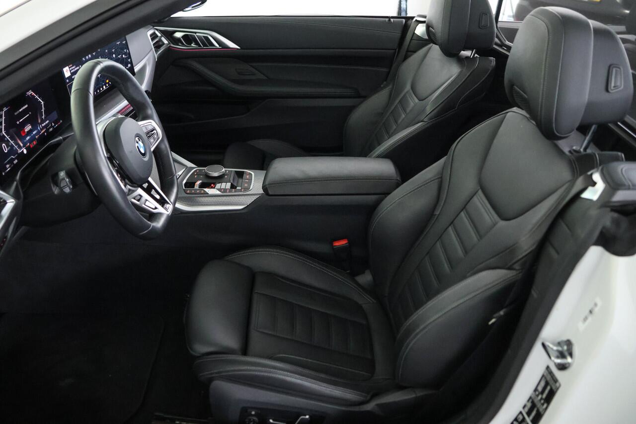 BMW 4-SERIE Cabrio 430i xDrive M-Sport / Opendak / Harman Kardon / ACC / HUD / Nekverwarming / 3D view / CarPlay