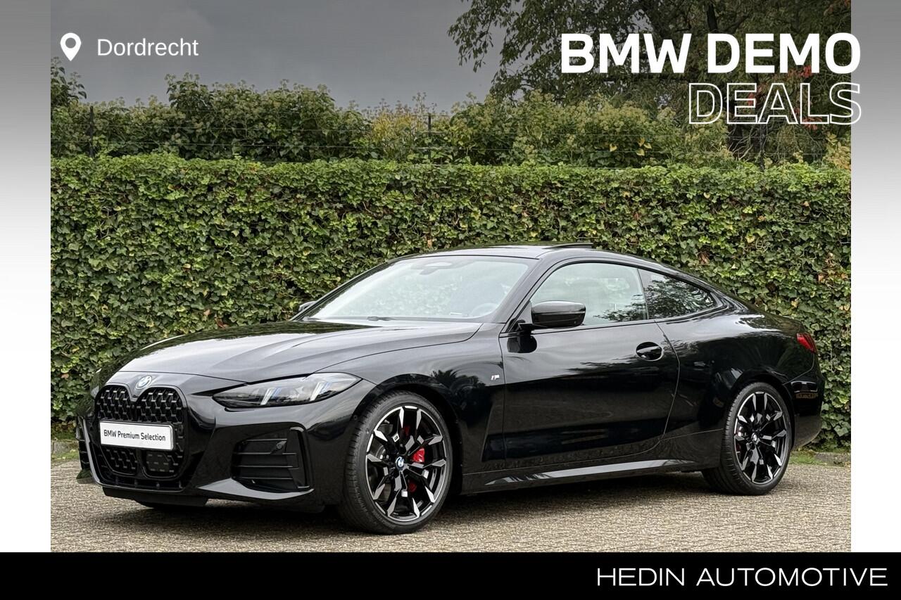 BMW 4-SERIE Coupé 420i | M-Sport Pro | 19'' | S/k-dak | Harman/Kardon | Park. Plus | Driv. Prof. | Head-Up | Comf. Acc. | Elek. achterklep | Laser achterlicht | Stuur + Stoelverw. | Adapt. LED