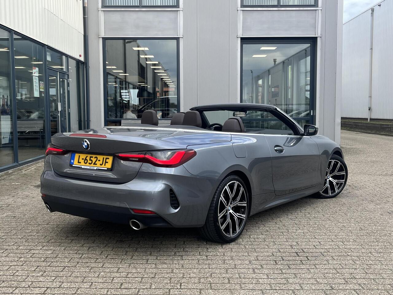 BMW 4-SERIE Cabrio 420i High Executive | NL Auto/2e Eig./Voll.Historie/Navi/Leder/Head-Up/Clima/Cruise/Apple CarPlay-Android Auto