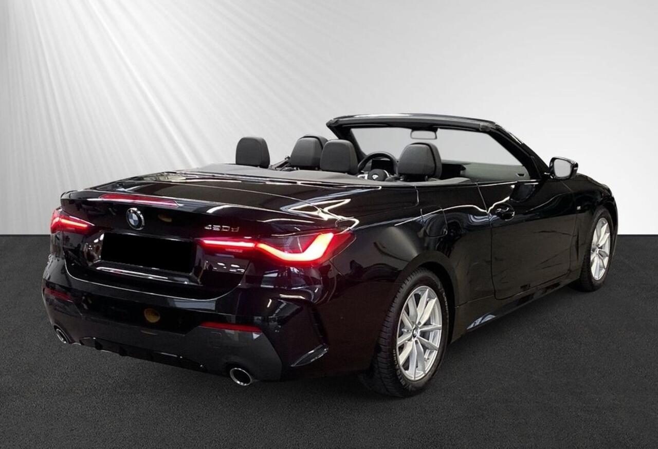 BMW 4-SERIE Cabrio 420d M-Sport ACC HEAD-UP LIVE COCKPIT SPORTSTOELEN STOELVERWARMING STUURVERWARMING