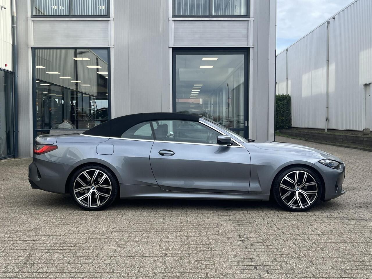 BMW 4-SERIE Cabrio 420i High Executive | NL Auto/2e Eig./Voll.Historie/Navi/Leder/Head-Up/Clima/Cruise/Apple CarPlay-Android Auto