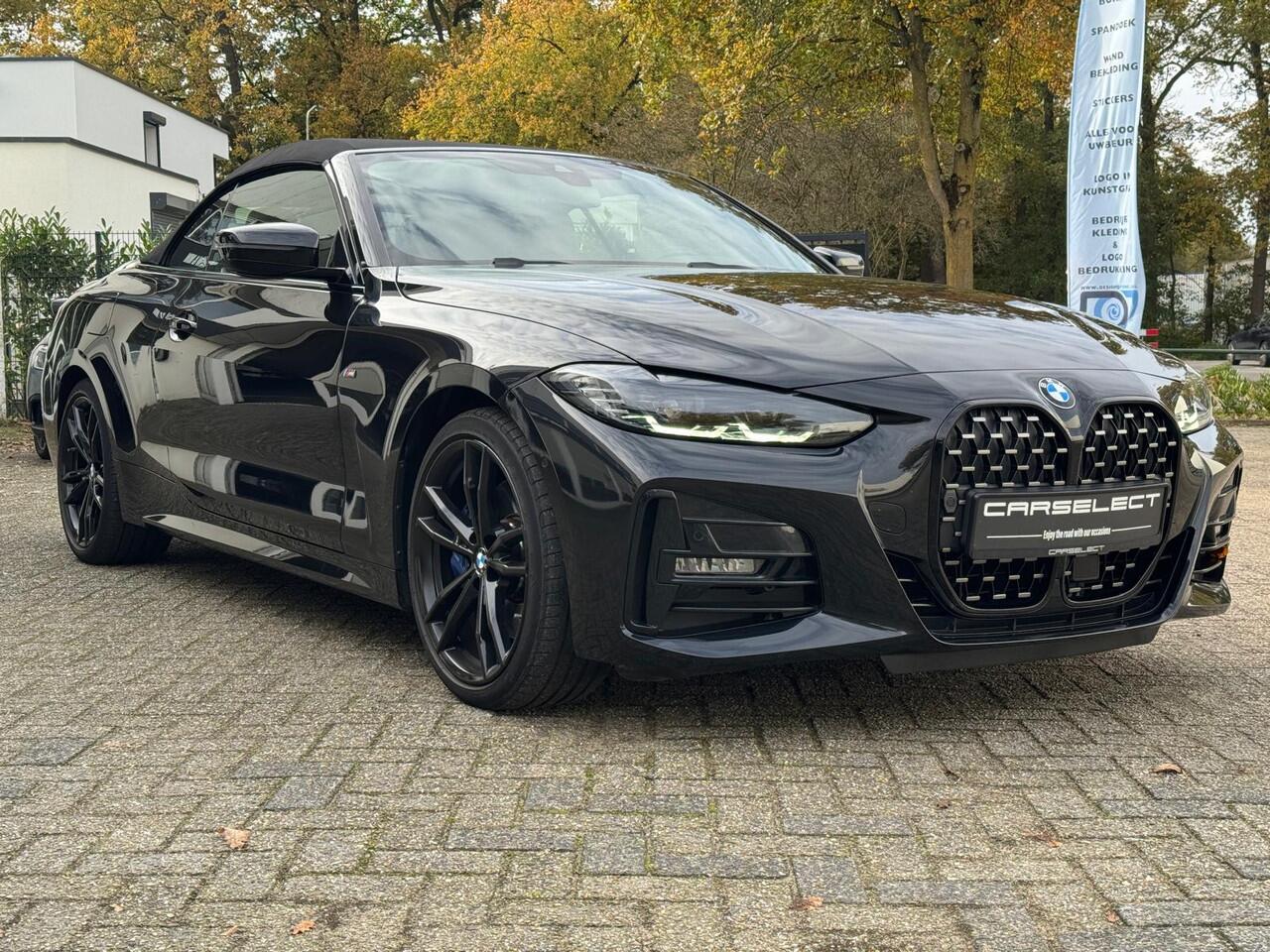 BMW 4-SERIE Cabrio 430i High Executive Cabriolet M Sport | Volledige uitvoering . Een proefrit levert het bewijs. Neem contact op en we maken een afspraak!