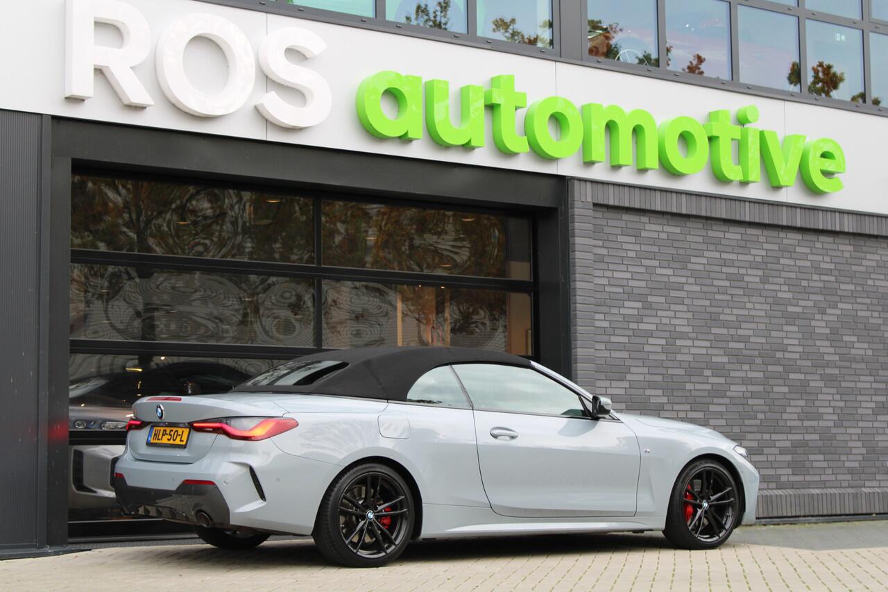 BMW 4-SERIE Cabrio 430i | M-SPORT | LASER | MEMORY | AIRSCARF | STUURVERW | LEDER | CARPLAY | CAMERA |