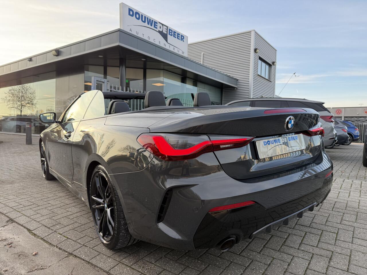 BMW 4-SERIE Cabrio 420i M-sport Trekhaak | Laser | Memory | Stoelventilatie | HUD | Keyless