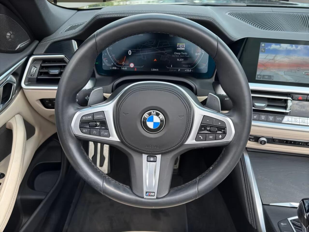 BMW 4-SERIE Cabrio 430i M-Sport 19 Inch LED Navi Camera Keyless Stuur en Stoel verwarming