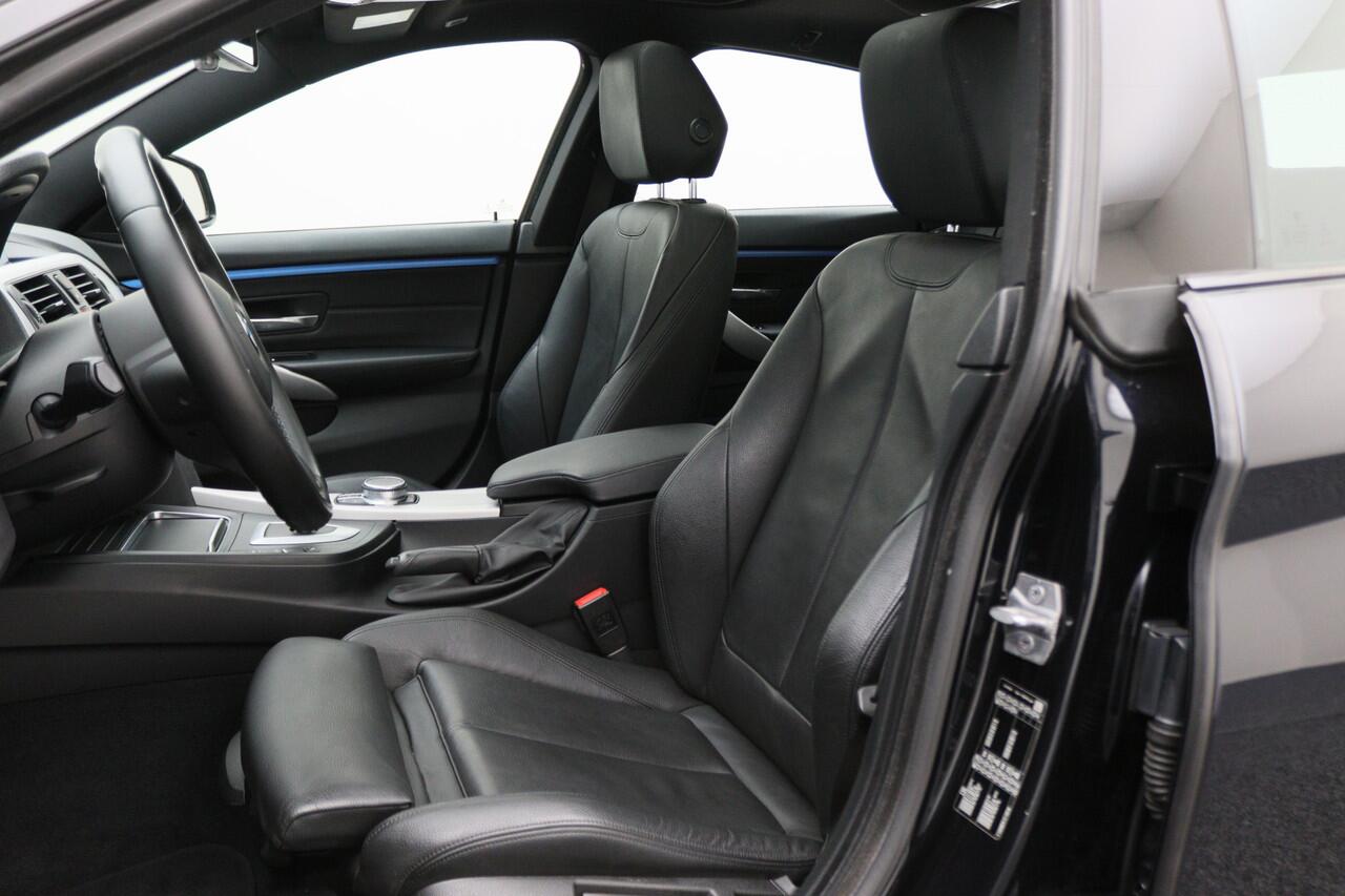 BMW 4-SERIE Gran Coupé 418i Executive Edition M Sport Leer, Schuif-/Kanteldak, Head-Up, Camera, Navigatie, PDC