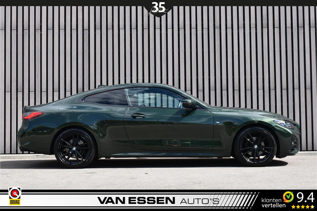 BMW 4-SERIE Coupé 420i High Executive M-Sport Laser Stuurverw. Sportzetels H&K Memory Uniek!